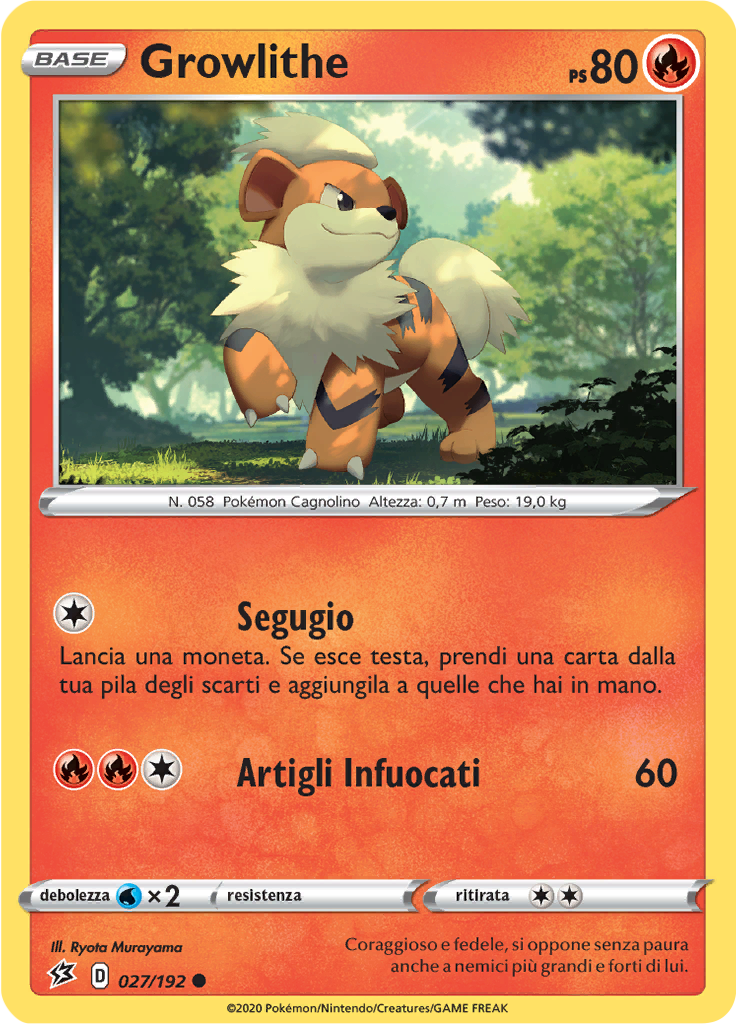 Growlithe (Reverse Holo)