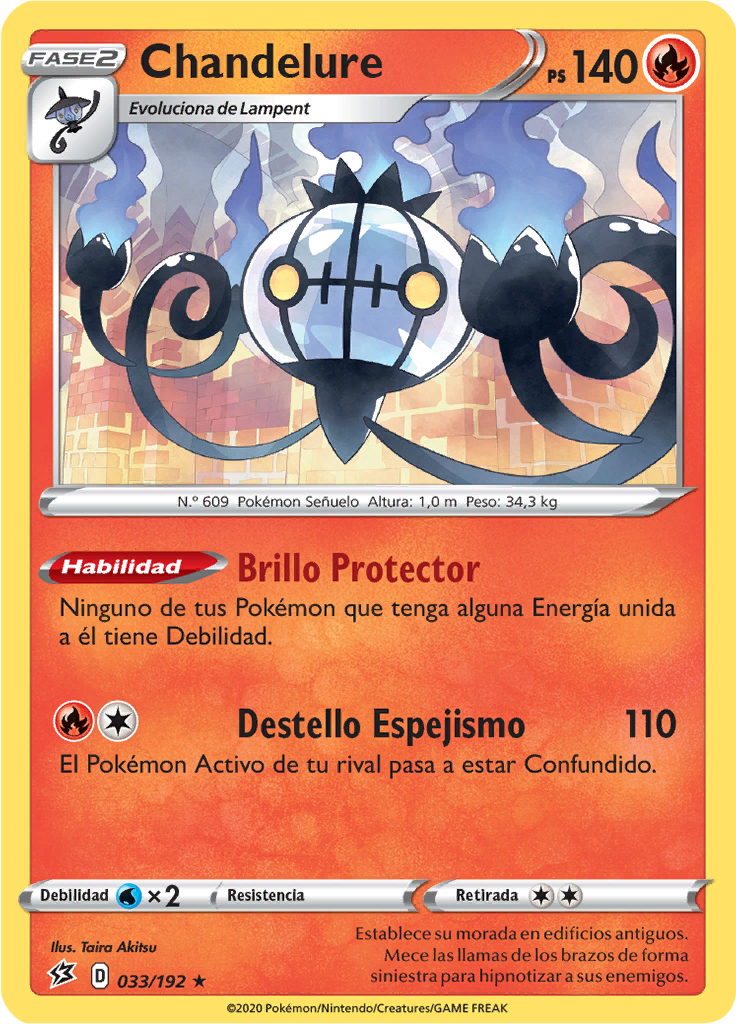 Chandelure (Reverse Holo)
