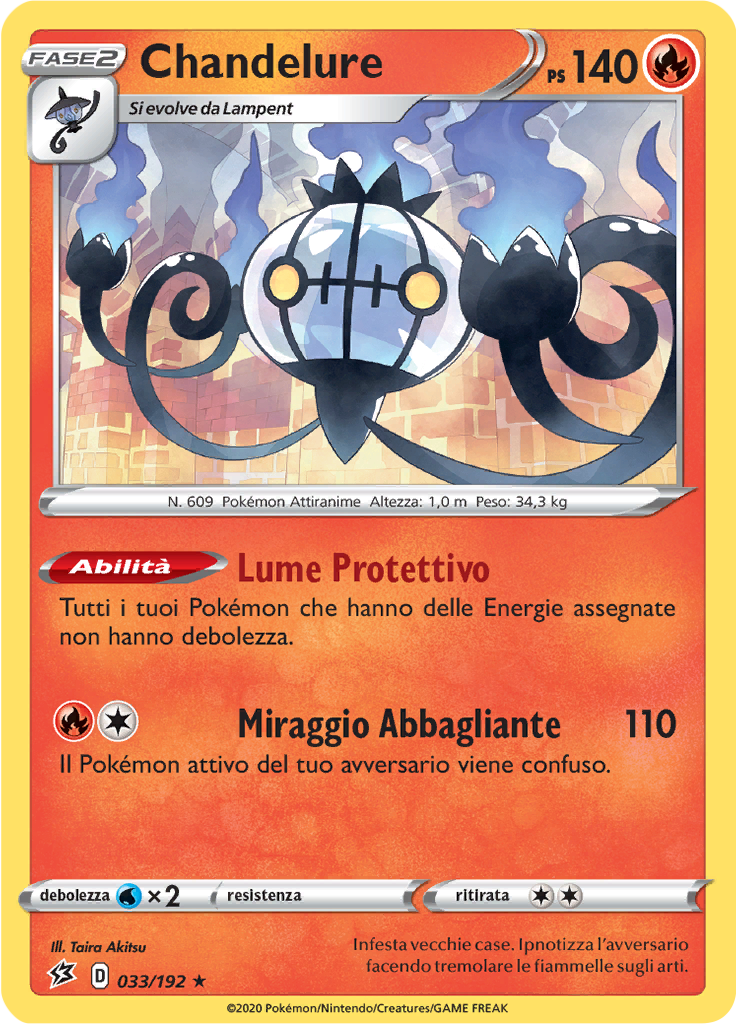 Chandelure (Reverse Holo)