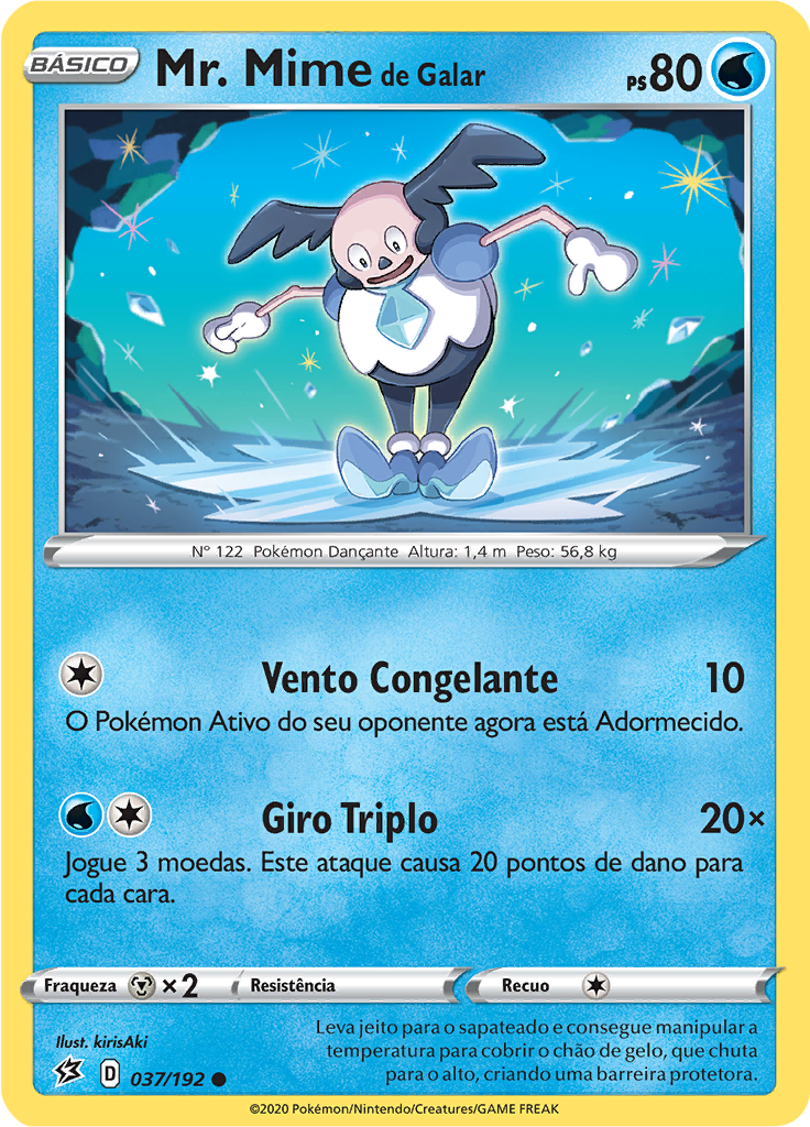 Mr. Mime de Galar (Reverse Holo)