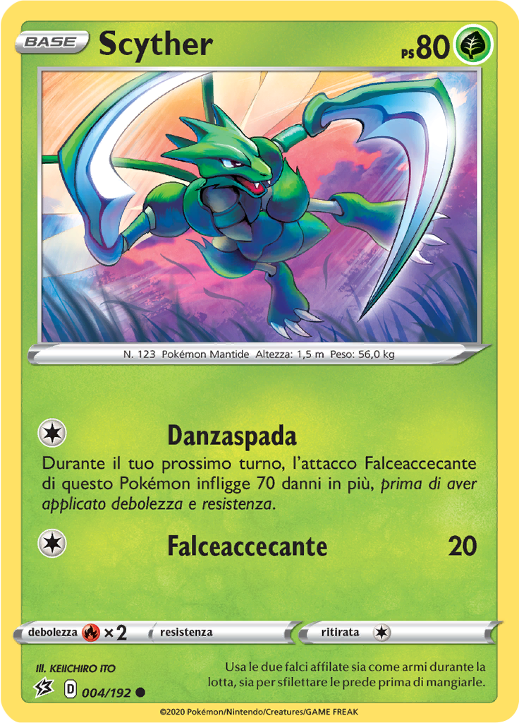 Scyther (Reverse Holo)