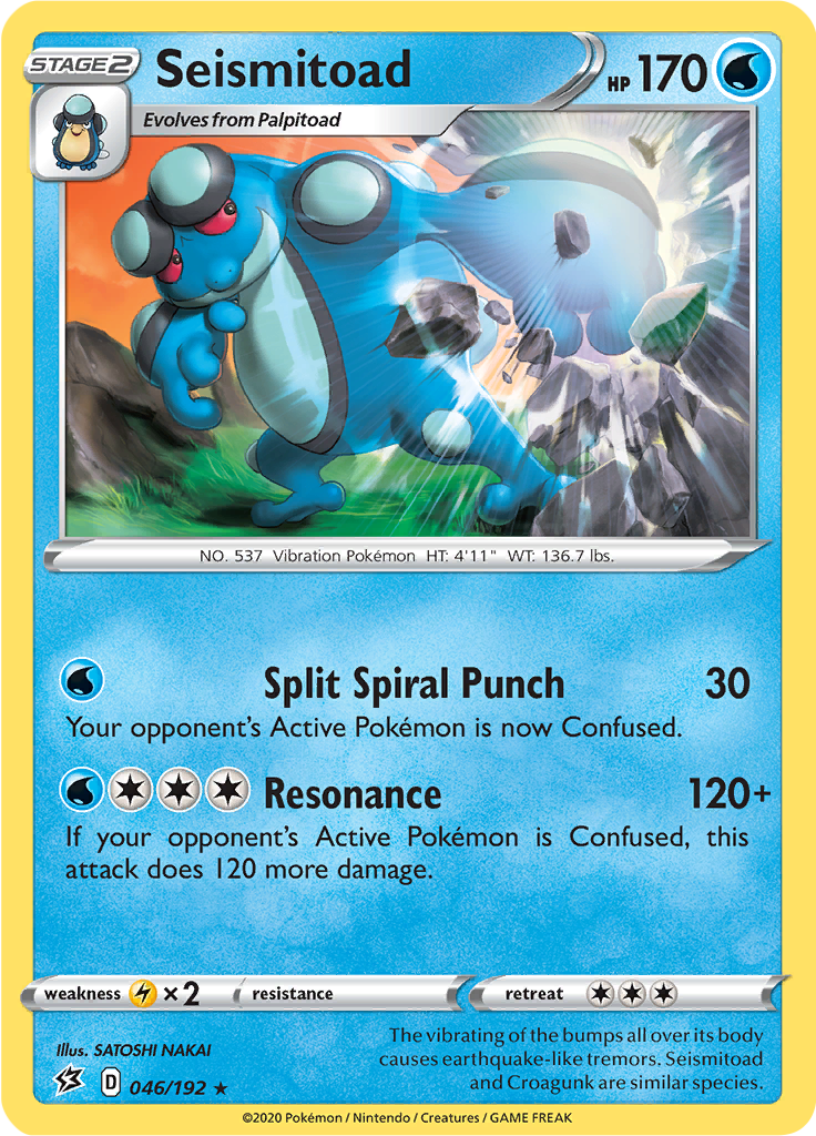 Seismitoad (Reverse Holo)