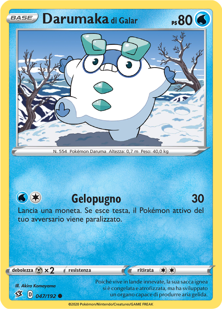 Darumaka di Galar (Reverse Holo)