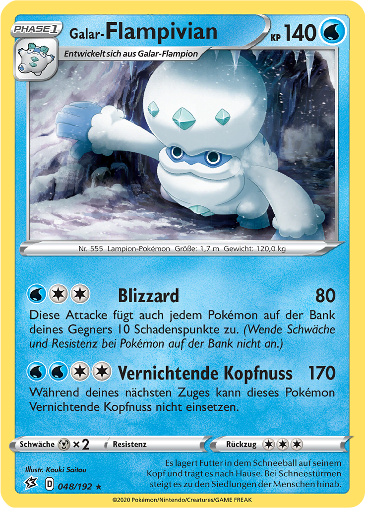 Galar-Flampivian (Reverse Holo)
