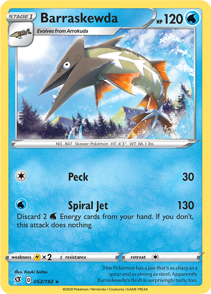 Barraskewda (Reverse Holo)