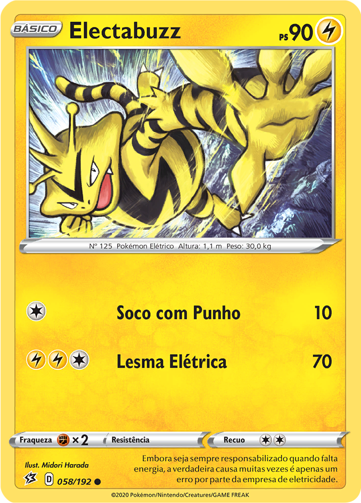 Electabuzz (Reverse Holo)
