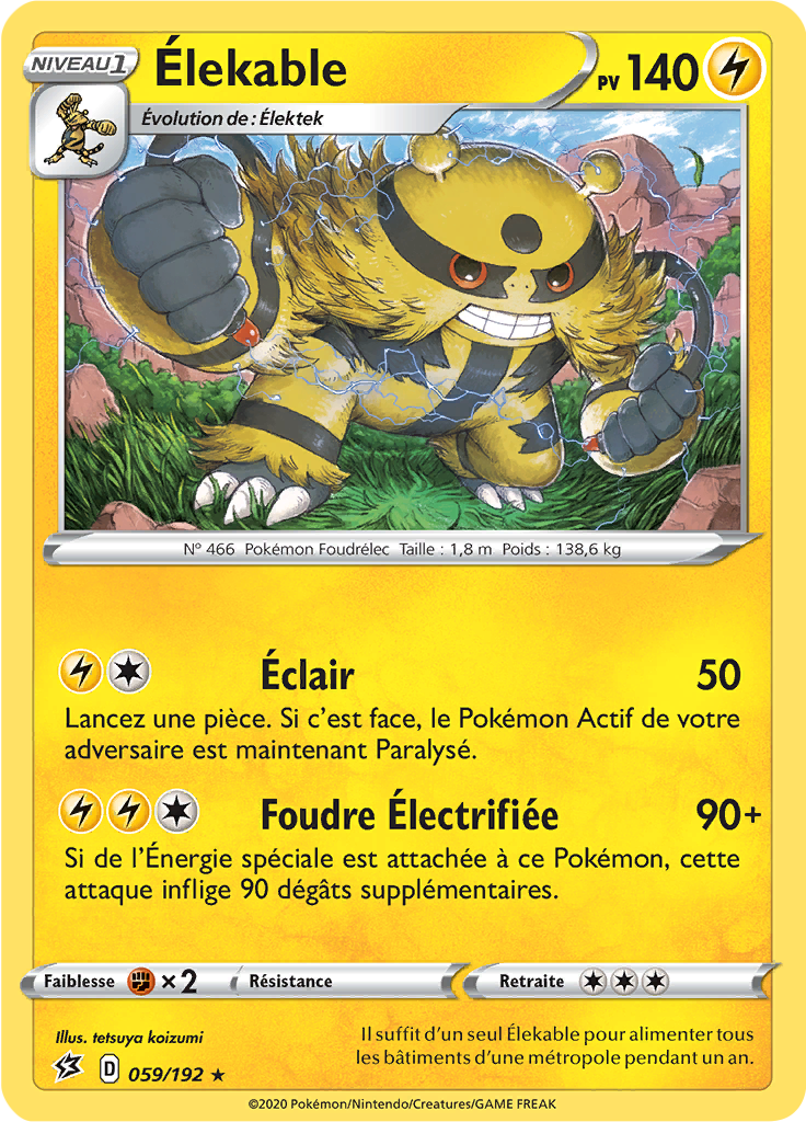 Élekable (Reverse Holo)