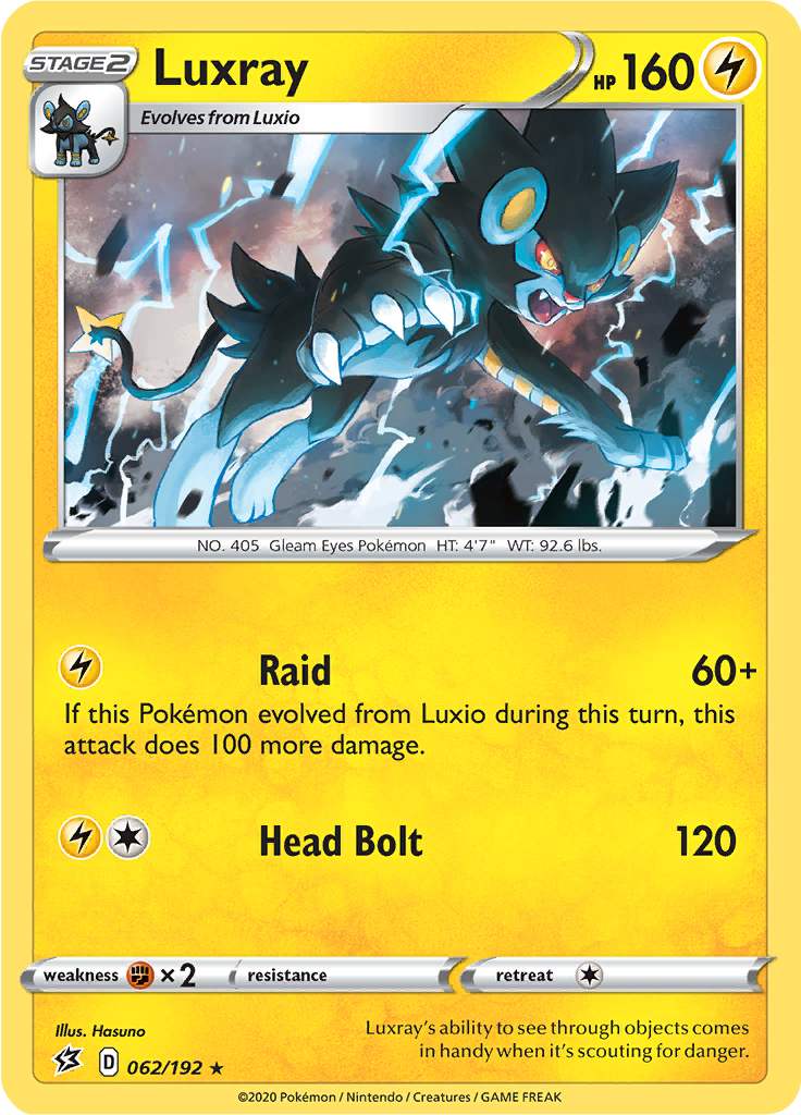 Luxray (Reverse Holo)