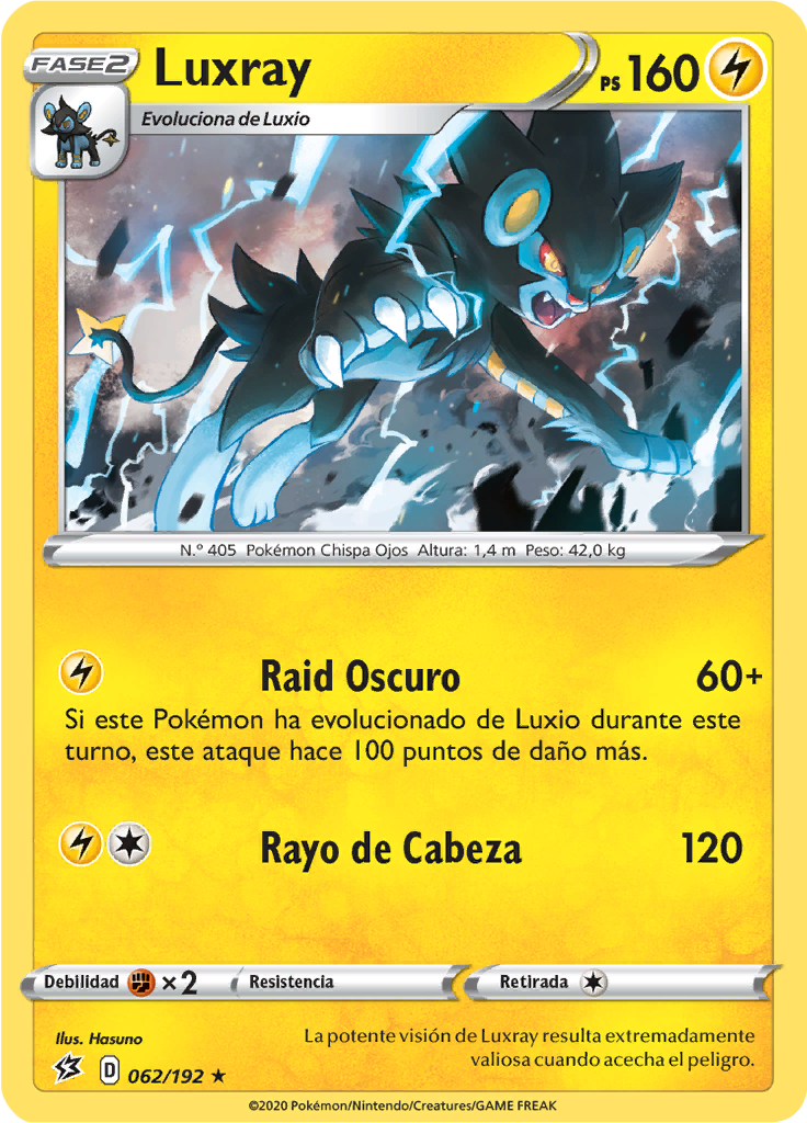 Luxray (Reverse Holo)