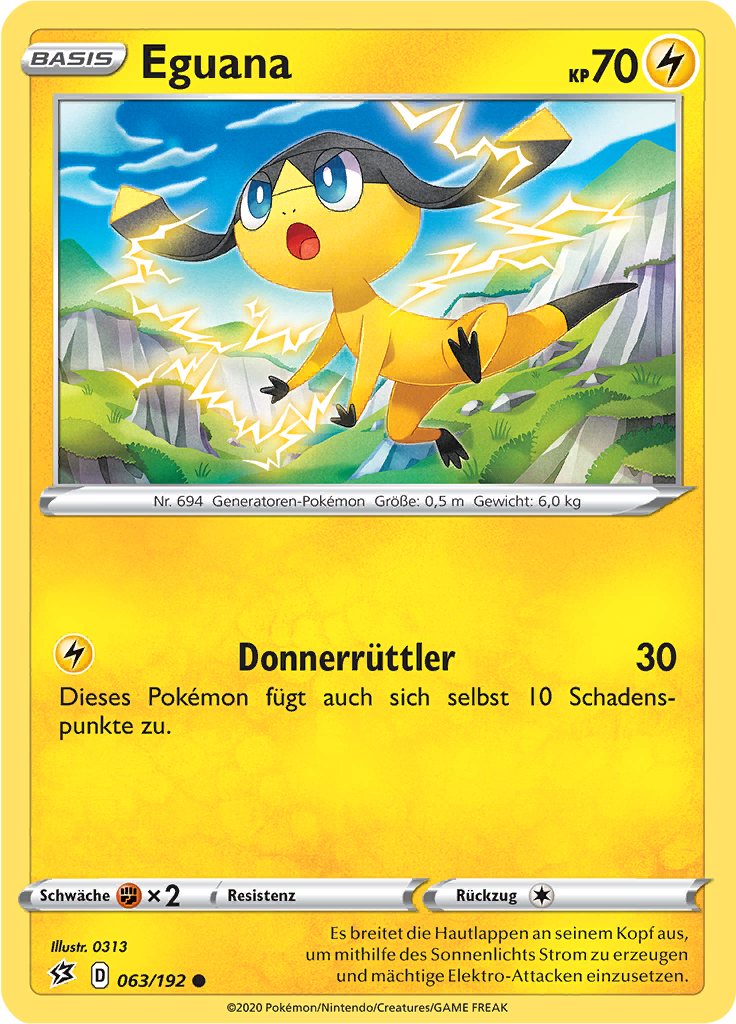 Eguana (Reverse Holo)