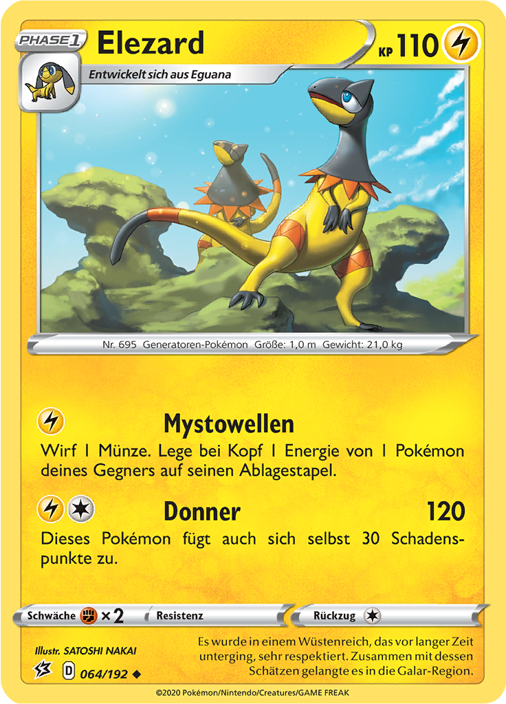 Elezard (Reverse Holo)