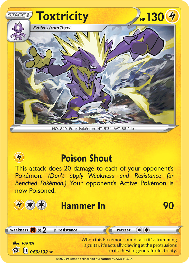 Toxtricity (Reverse Holo)