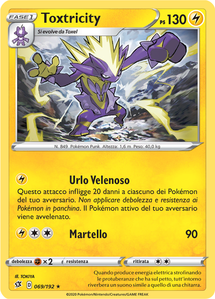Toxtricity (Reverse Holo)