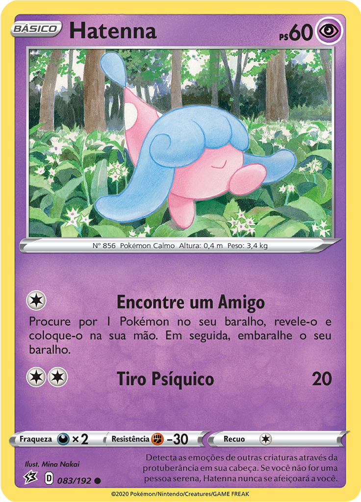 Hatenna (Reverse Holo)