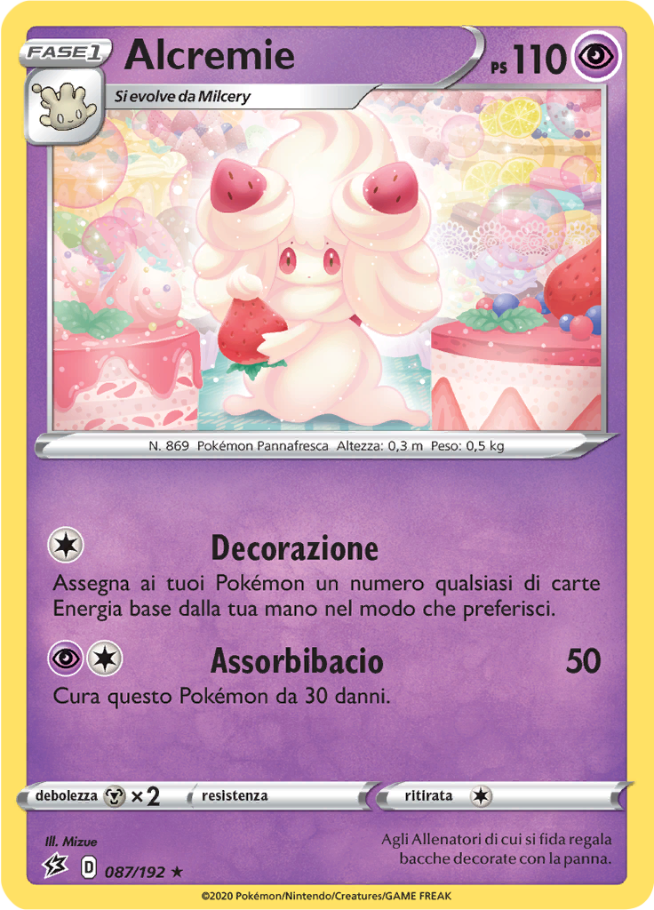 Alcremie (Reverse Holo)