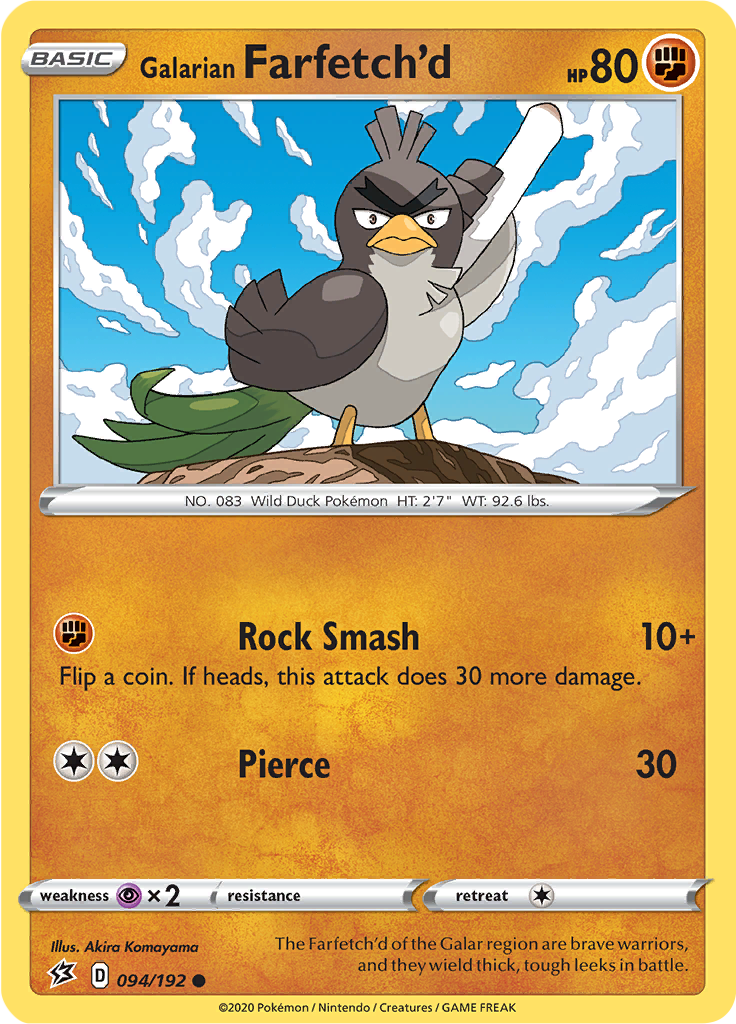Galarian Farfetch'd (Reverse Holo)