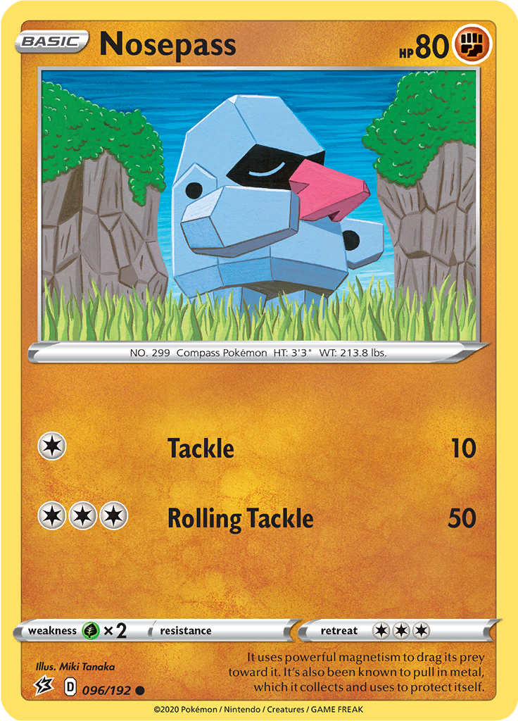 Nosepass (Reverse Holo)