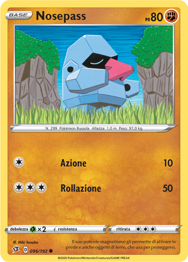 Nosepass (Reverse Holo)