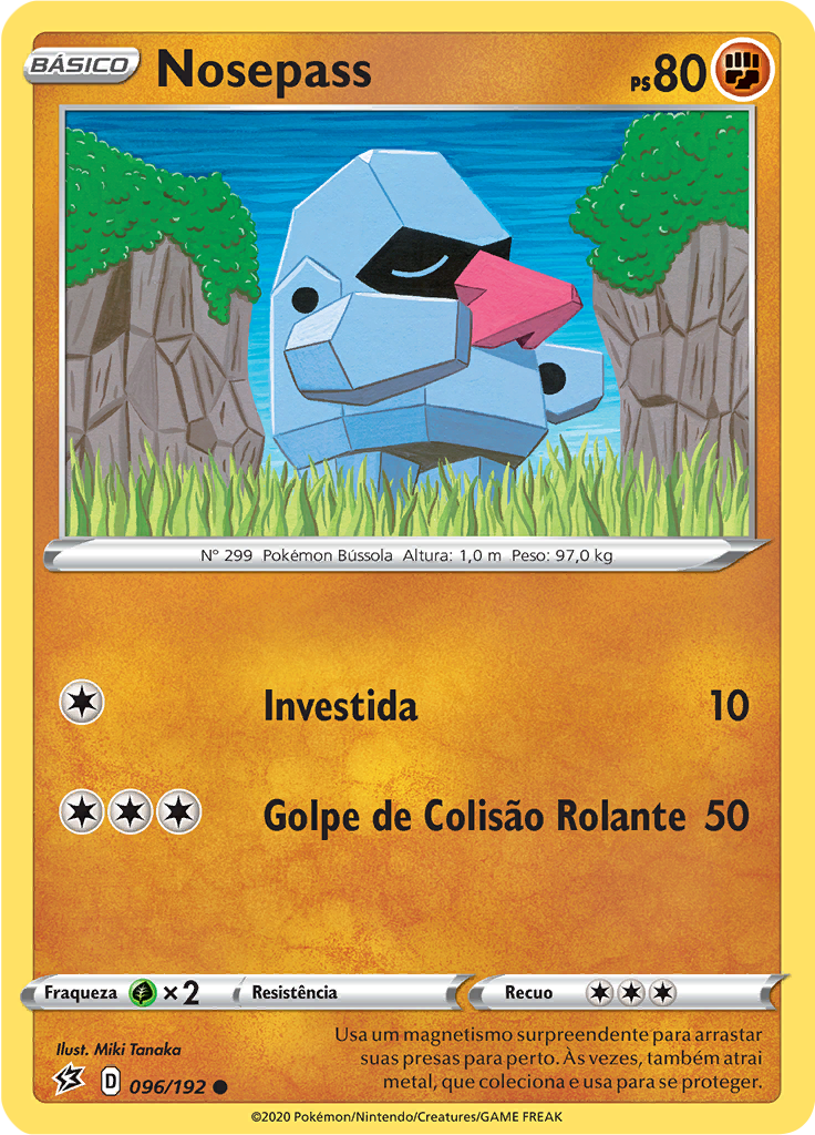 Nosepass (Reverse Holo)