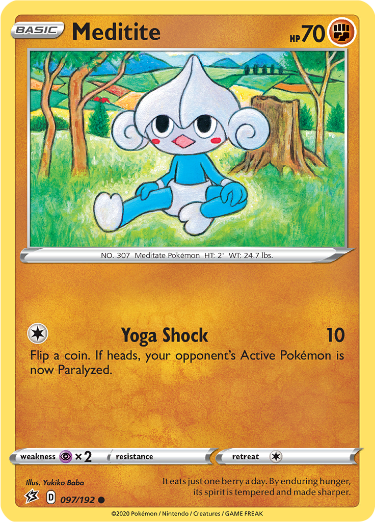 Meditite (Reverse Holo)