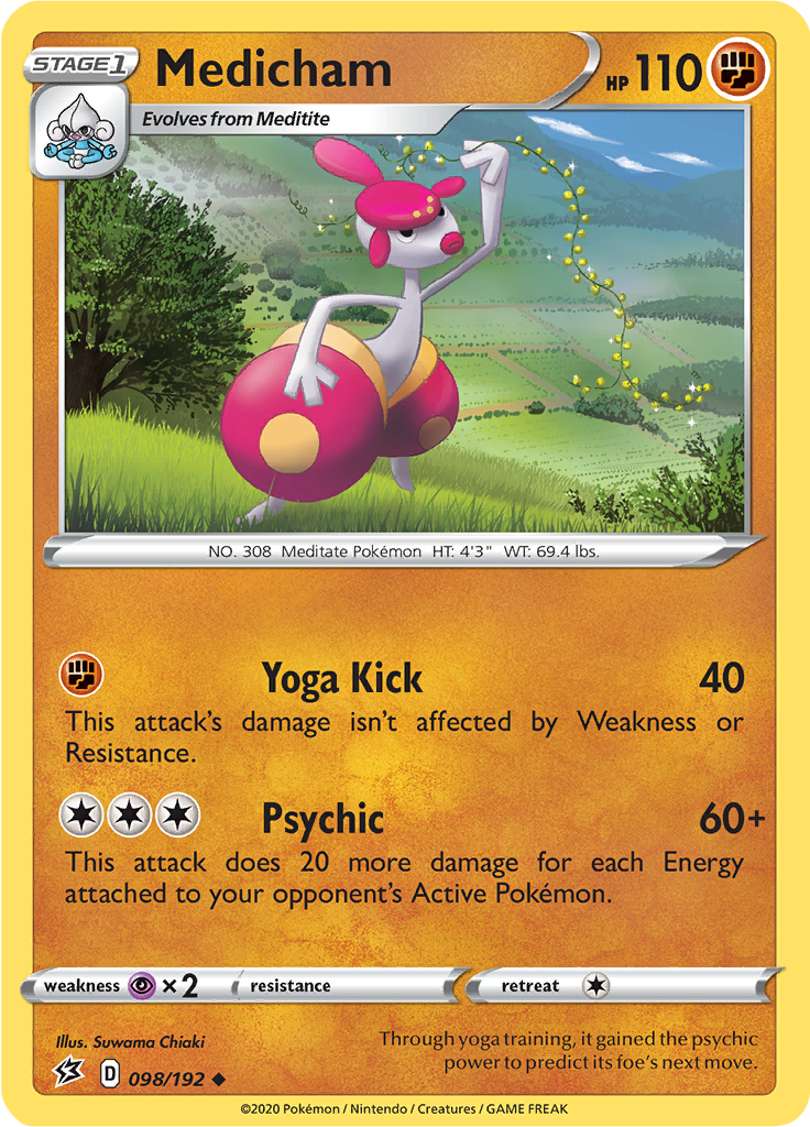 Medicham (Reverse Holo)