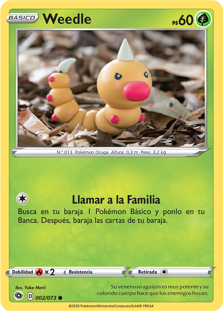 Weedle (Reverse Holo)