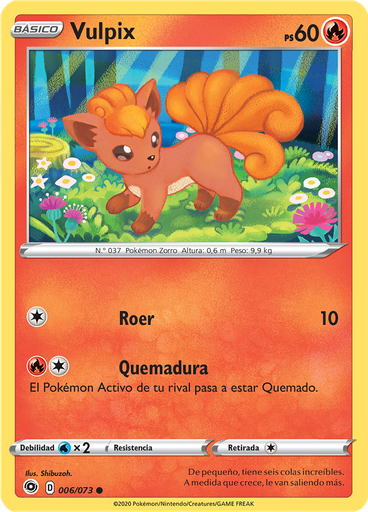 Vulpix (Reverse Holo)