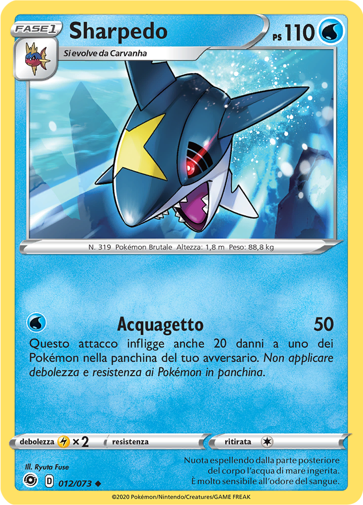 Sharpedo (Reverse Holo)