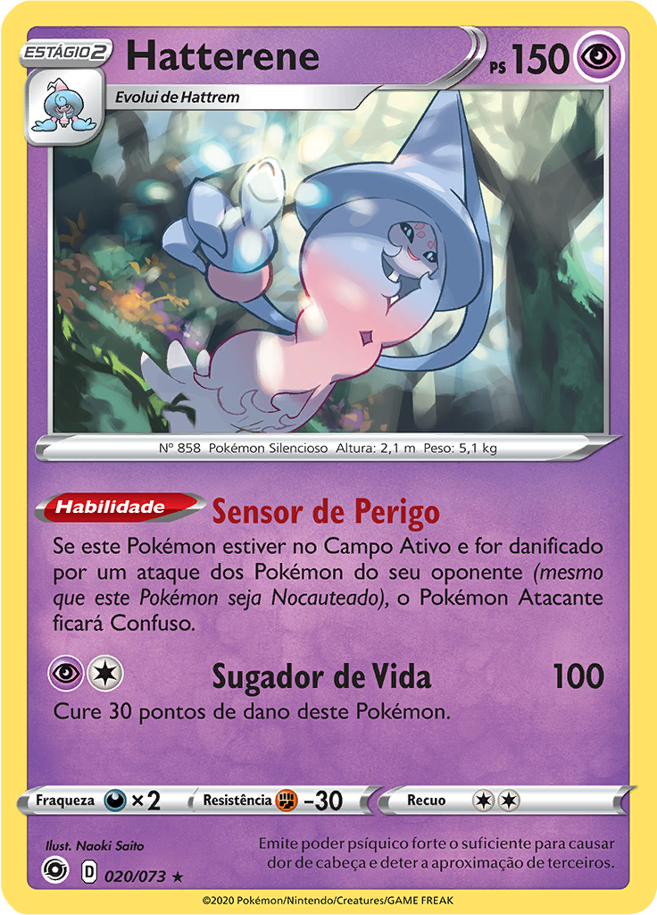 Hatterene (Reverse Holo)