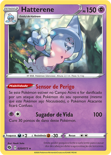 Hatterene (Reverse Holo)