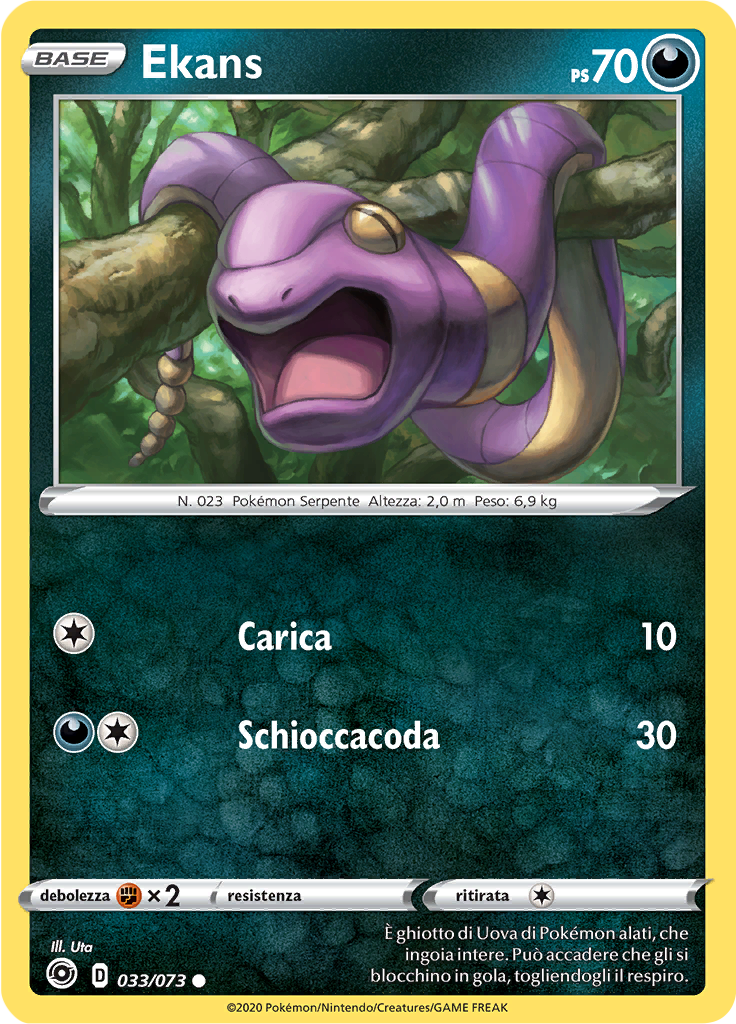 Ekans (Reverse Holo)