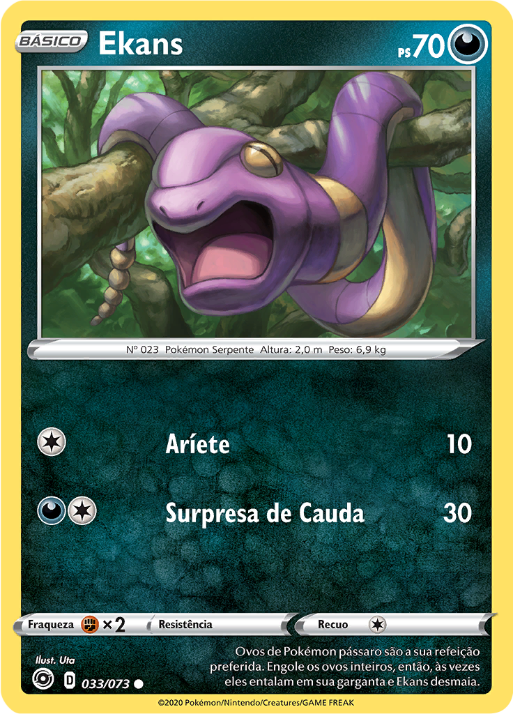 Ekans (Reverse Holo)