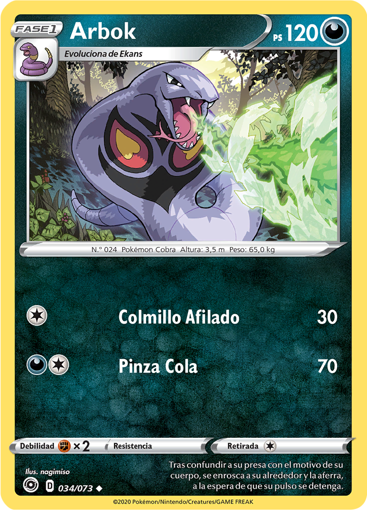 Arbok (Reverse Holo)