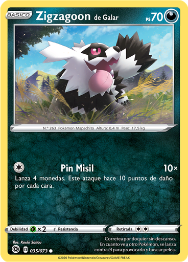 Zigzagoon de Galar