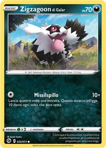 Zigzagoon di Galar