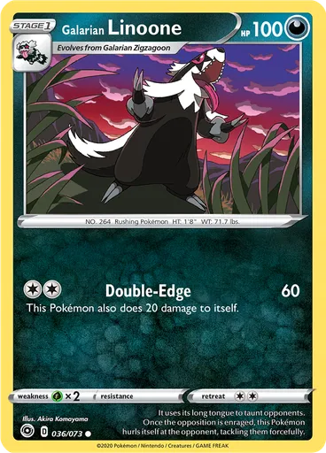 Galarian Linoone