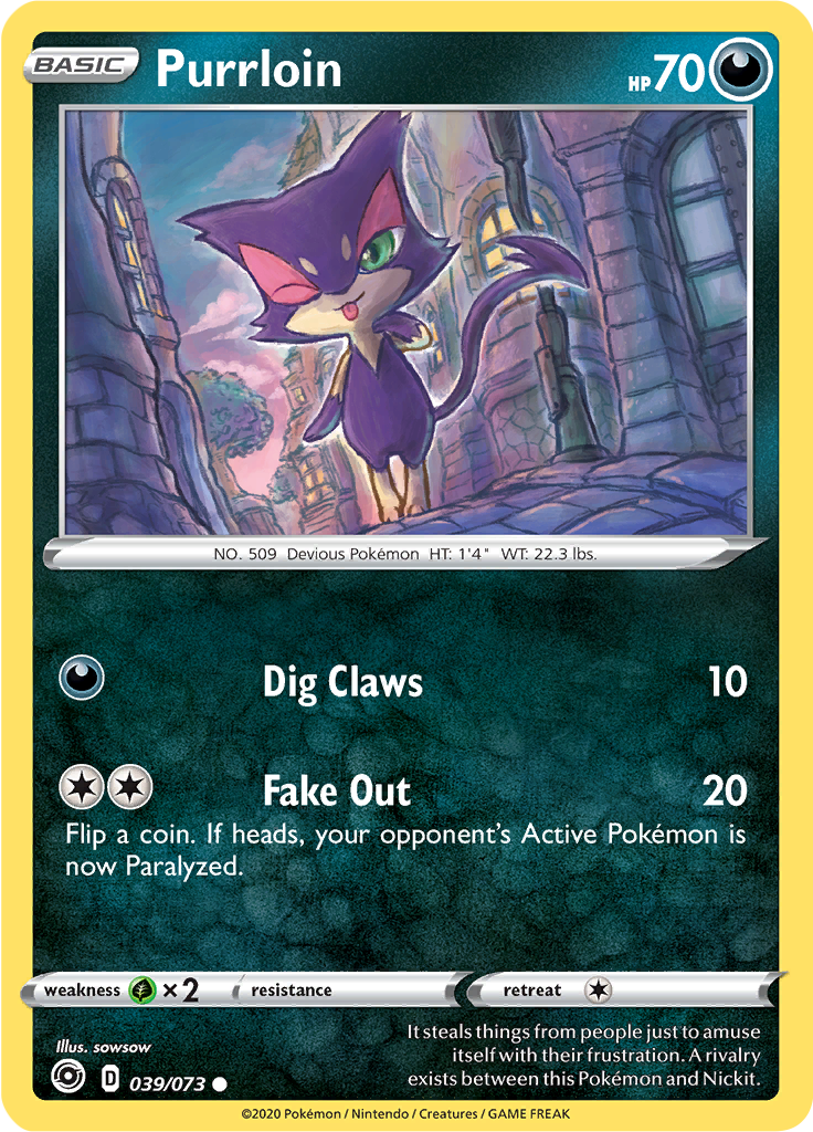 Purrloin (Reverse Holo)