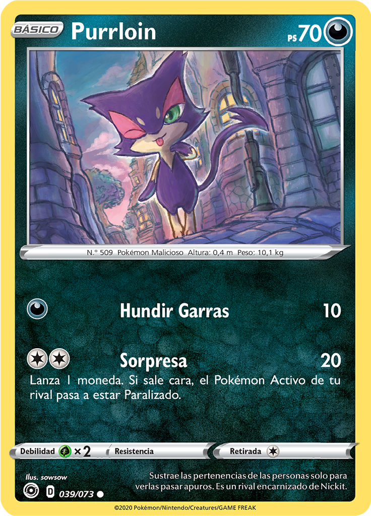 Purrloin (Reverse Holo)