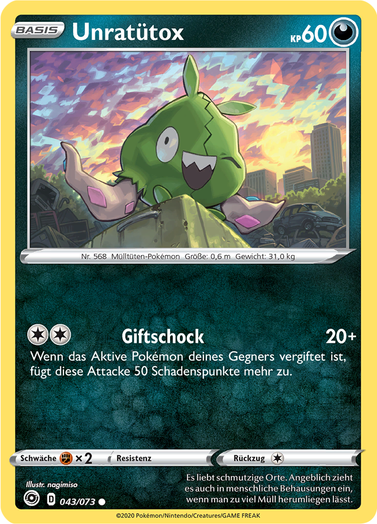 Unratütox (Reverse Holo)
