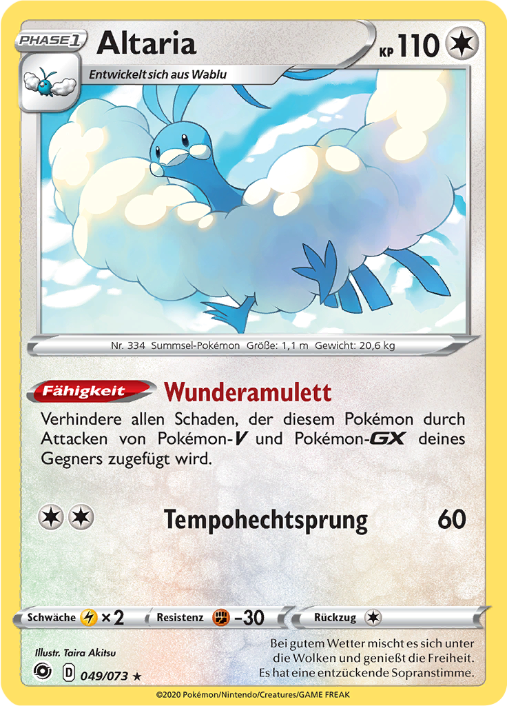 Altaria (Reverse Holo)