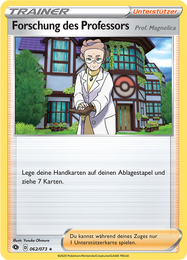 Forschung des Professors (Reverse Holo)