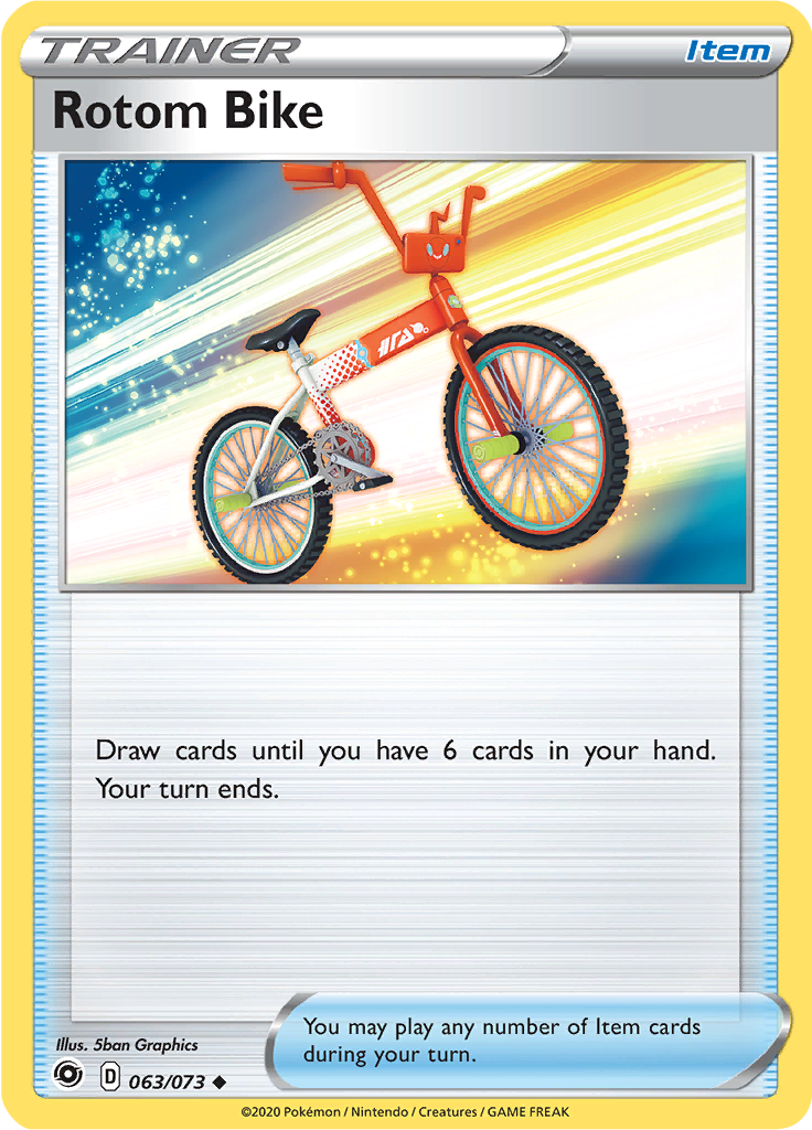 Rotom Bike (Reverse Holo)