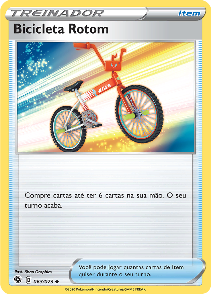 Bicicleta Rotom (Reverse Holo)