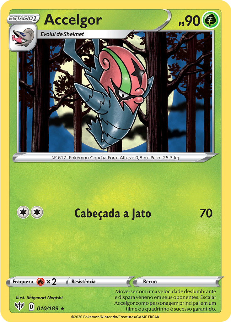 Accelgor (Reverse Holo)