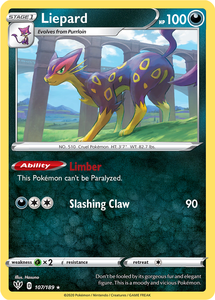 Liepard (Reverse Holo)