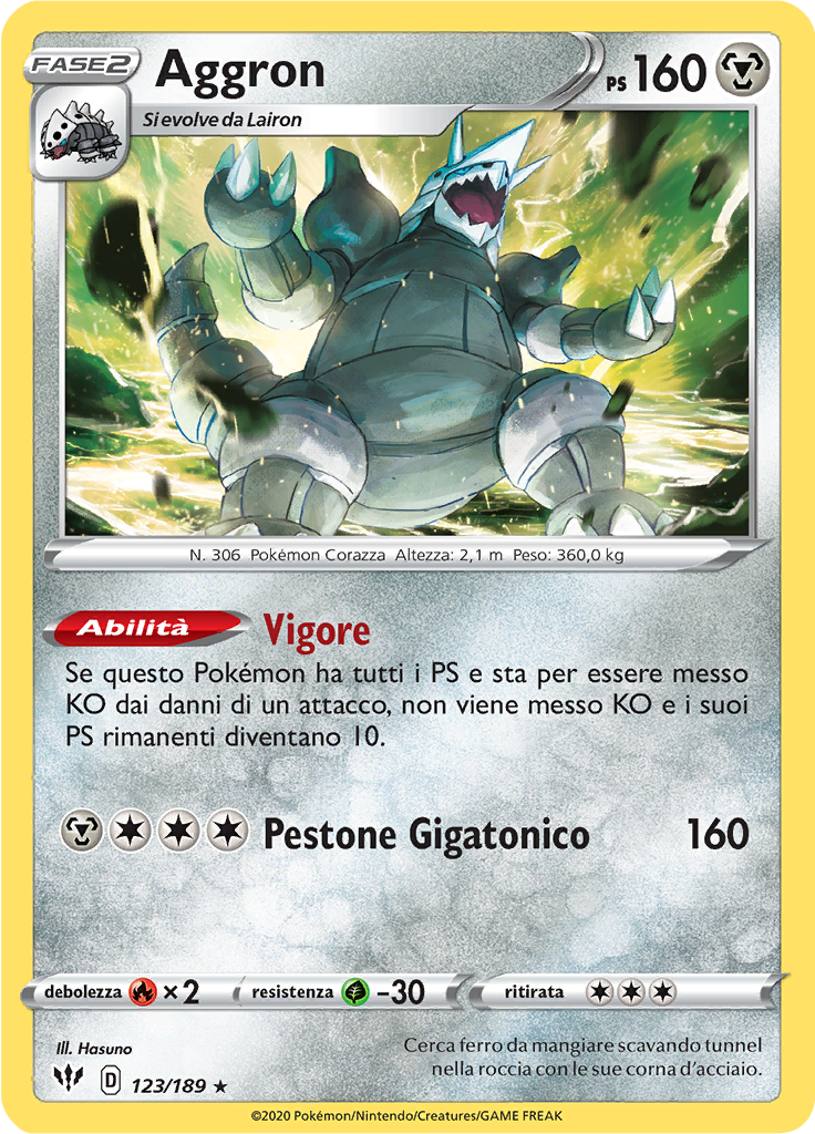 Aggron (Reverse Holo)
