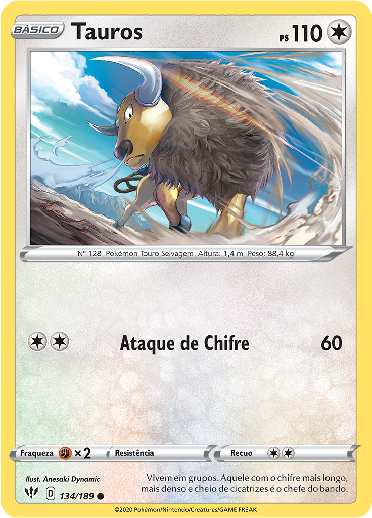 Tauros (Reverse Holo)