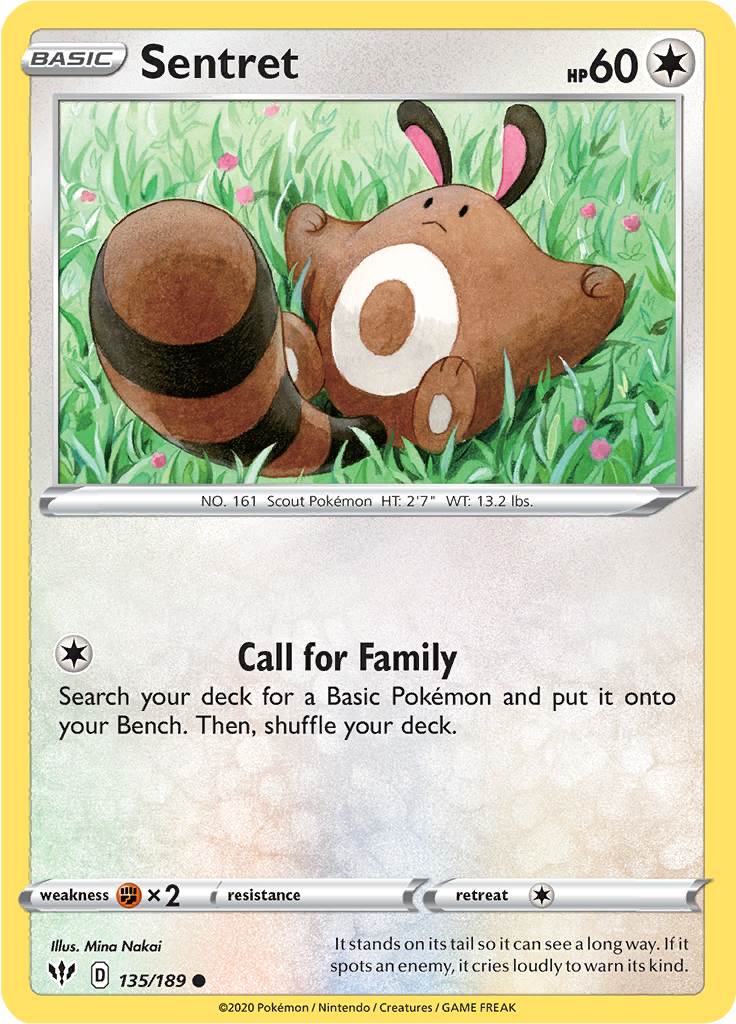 Sentret (Reverse Holo)