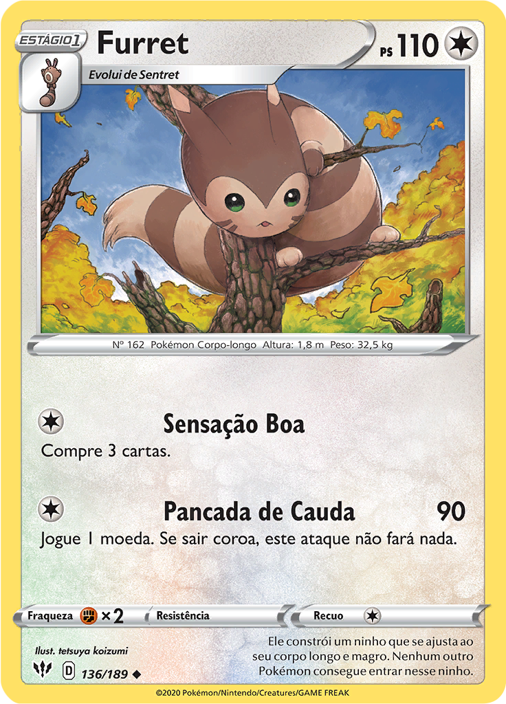 Furret (Reverse Holo)