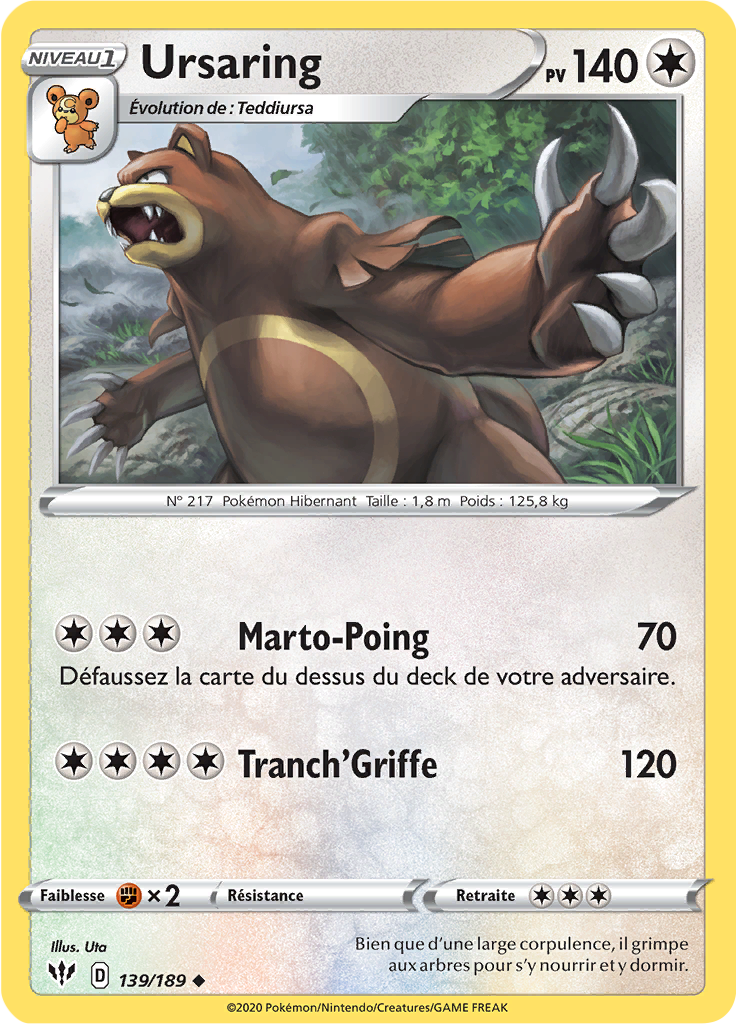 Ursaring (Reverse Holo)